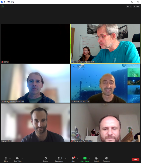 First Coordination Meeting Between SU-LOV, SmartBay, and OBSEA Paves the Way for Particle & Plankton Observations