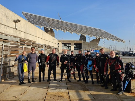Despite the cold waters, FECDAS keeps on diving and found the Aneris Nudibranch!